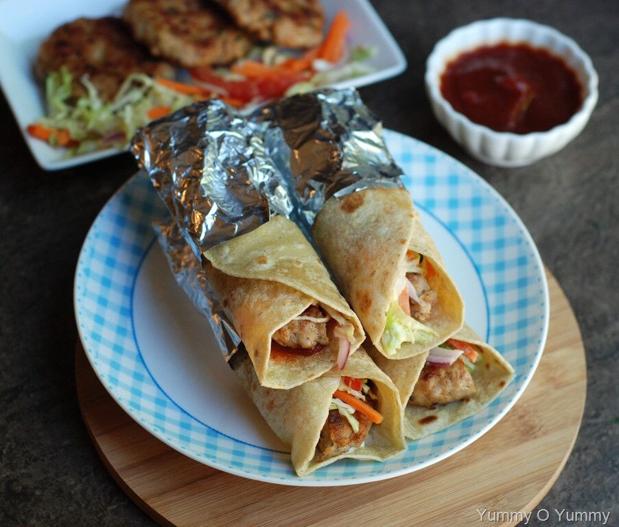 Shami Kabab Roll